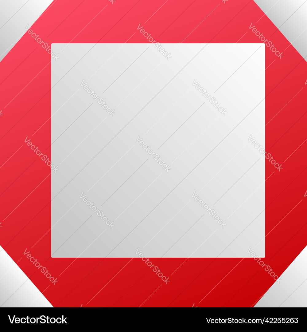 Square format abstract background backdrop simple Vector Image