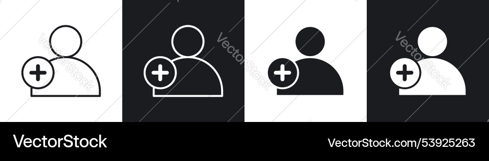 User add icon User add icon vector image