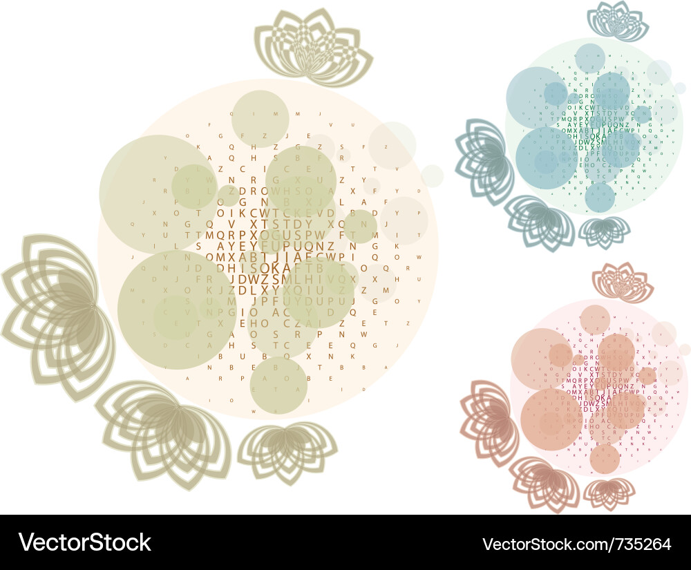 Background for text Vector Image