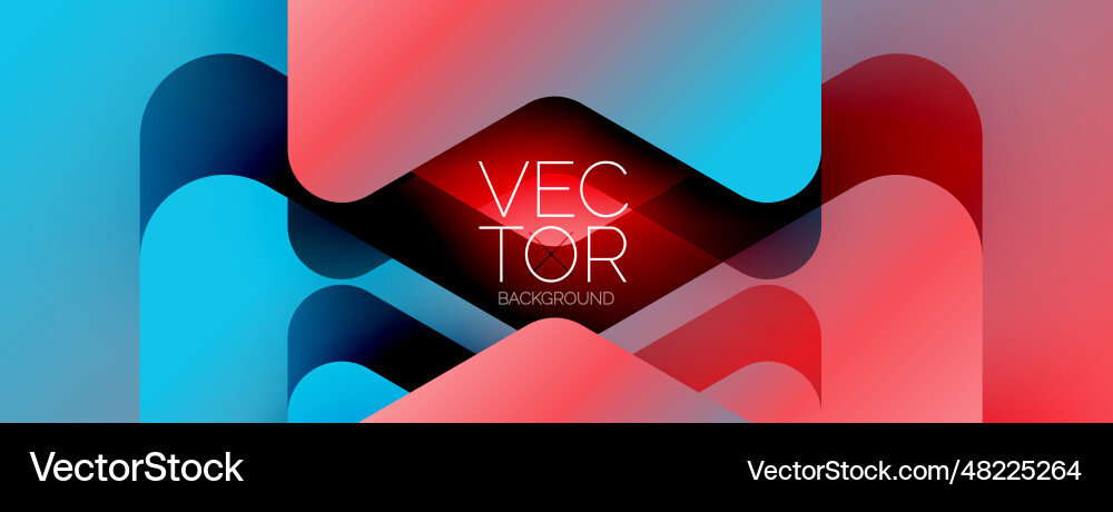 Energetic geometric background featuring an array Energetic geometric background featuring an array Vector Image