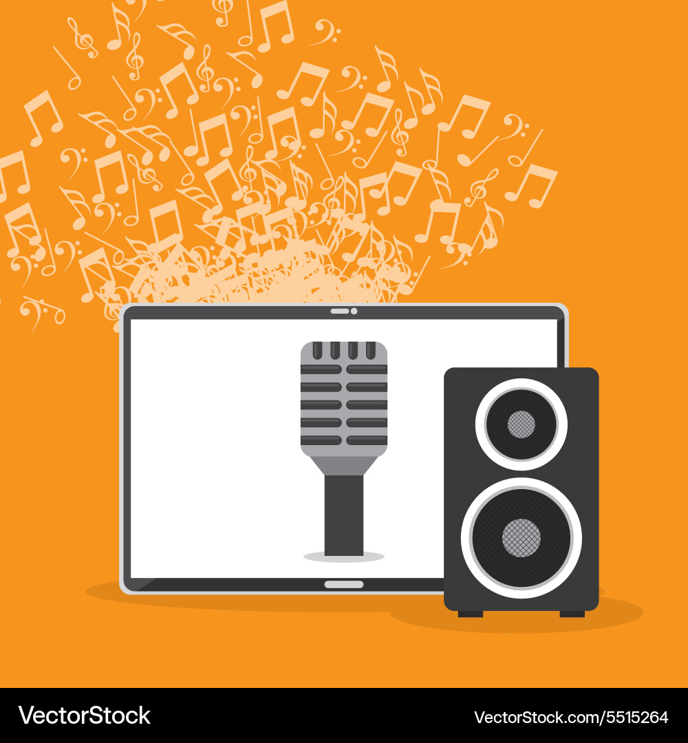 Music lifestyle Vector Image