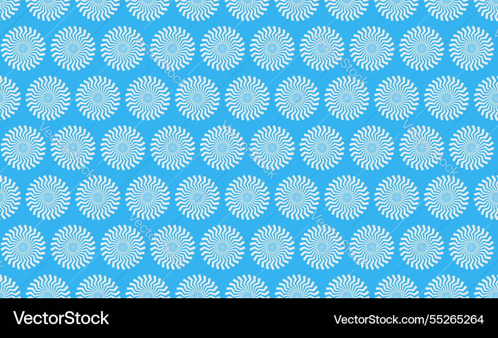 Vibrant Blue Sunburst Pattern Royalty Free Vector Image