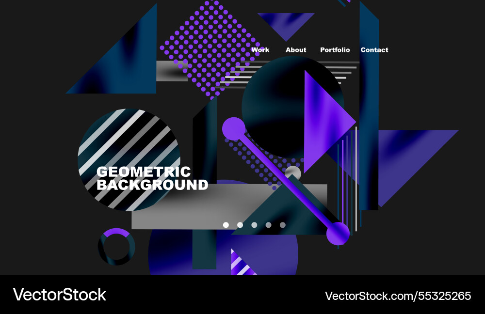 Geometric background showcasing sharp lines Geometric background showcasing sharp lines vector image