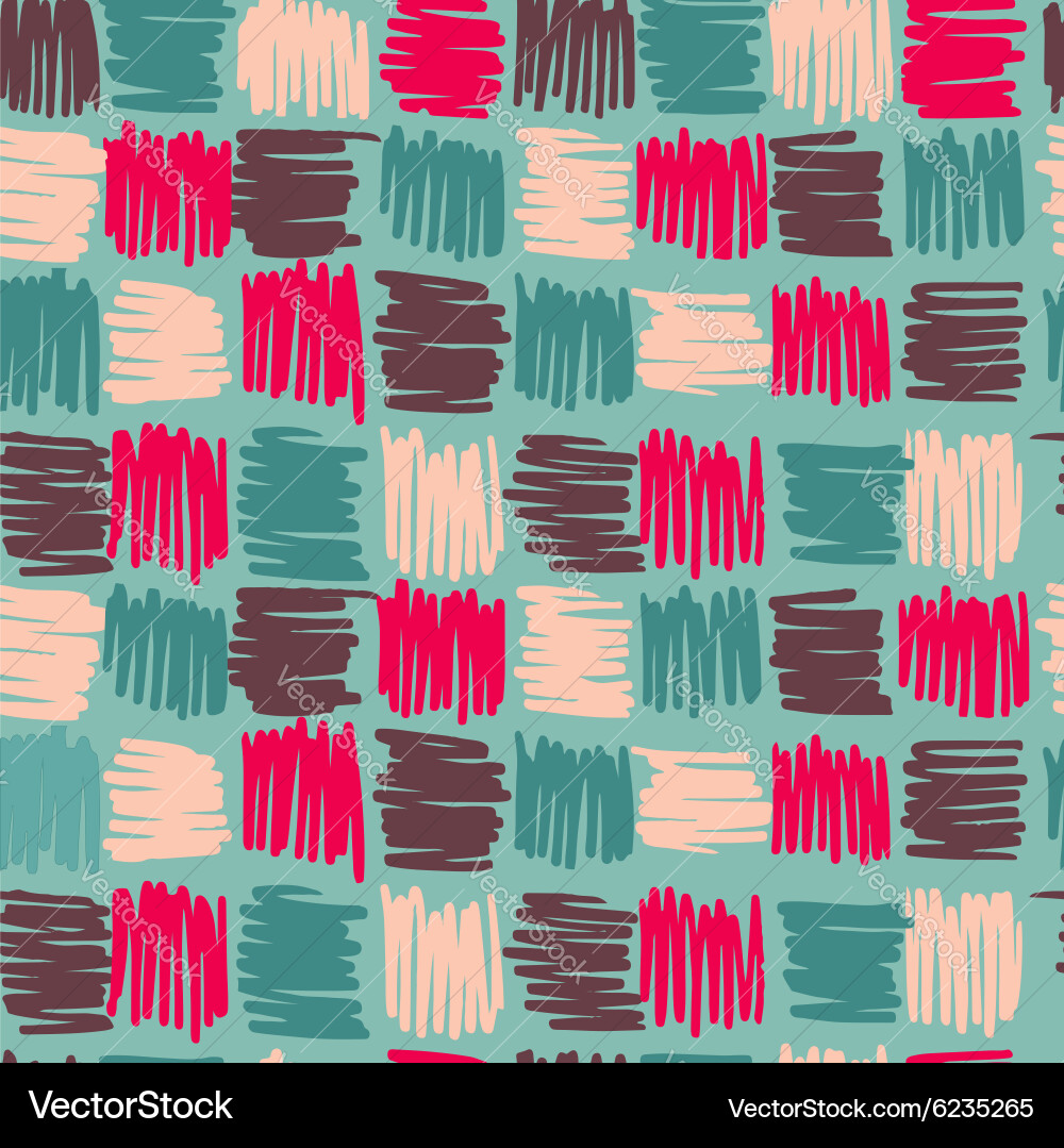 Geometric Square Pattern vector image