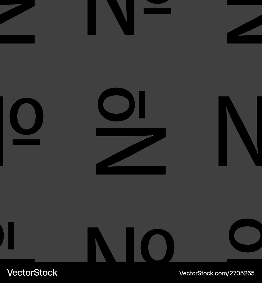 Number web icon flat design seamless pattern Vector Image
