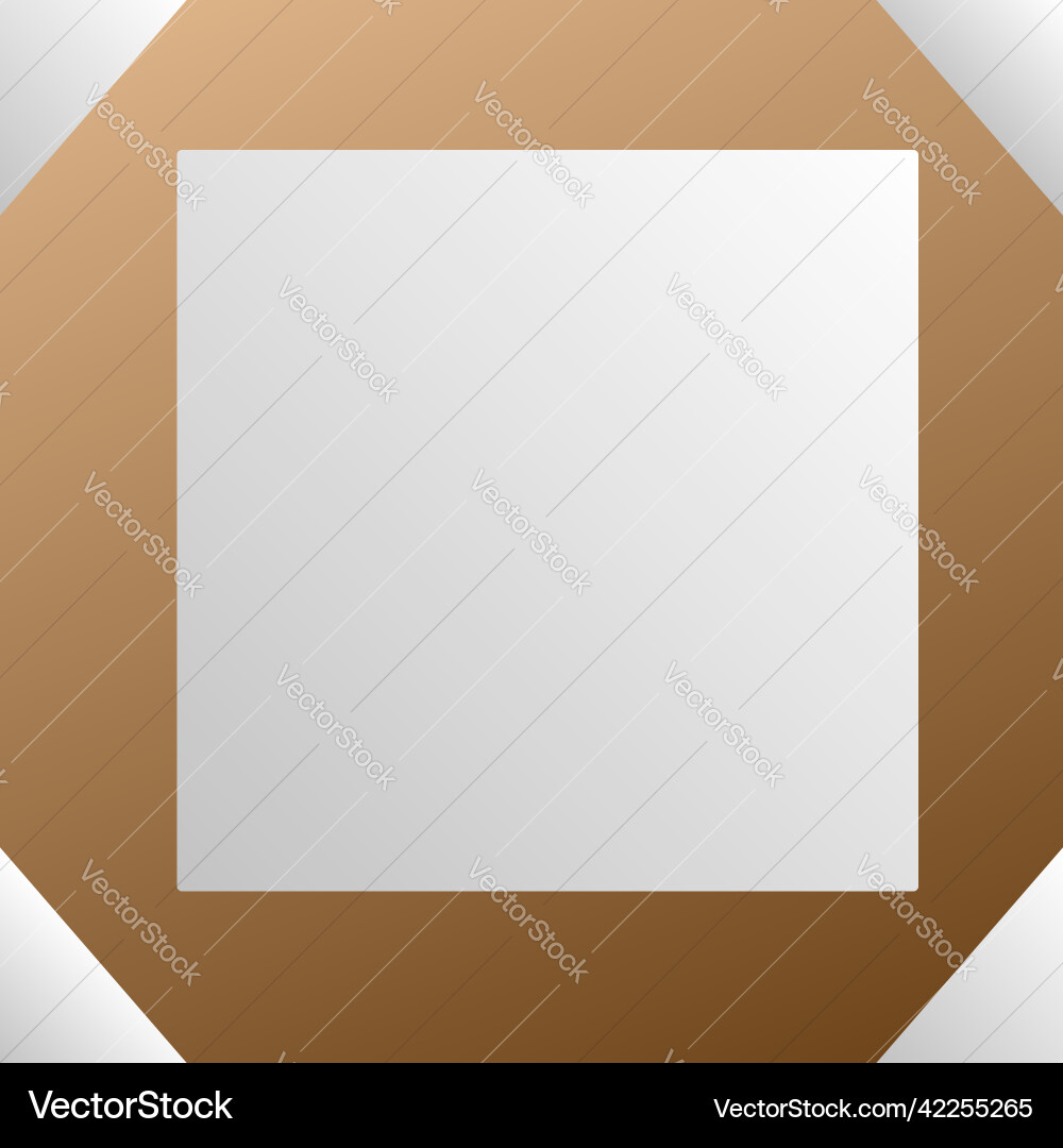 Square format abstract background backdrop simple Vector Image