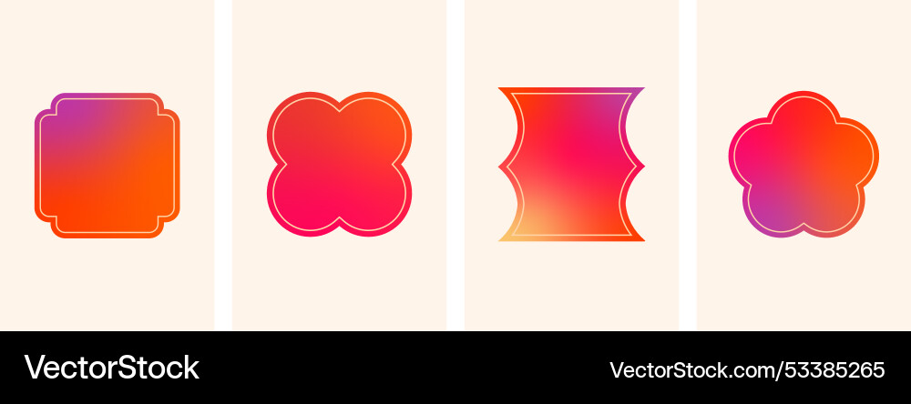 Vertikale abstrakte Karten Banner geometrischer Rahmen Vertikale abstrakte Karten Banner geometrischer Rahmen vektorbild