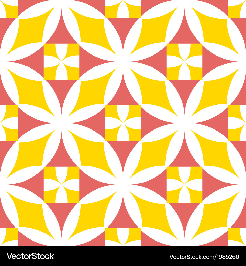 Circular Mosaic Pattern vector image