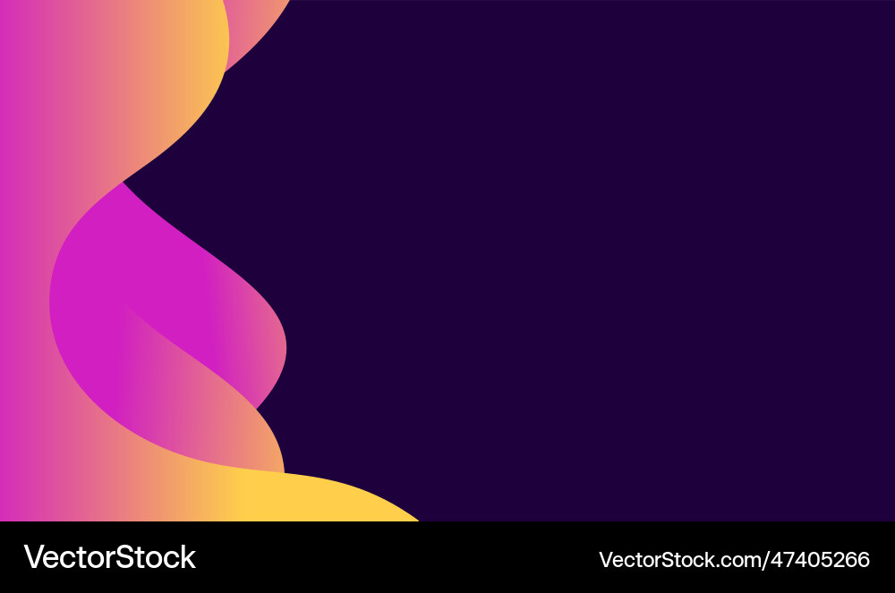 Moderne abstrakte Welle Gradient lila gelb Moderne abstrakte Welle Gradient lila gelb vektorbild