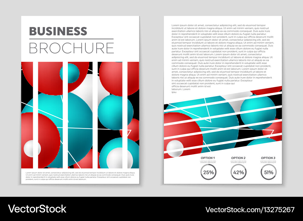 Abstract layout background set for art vector image