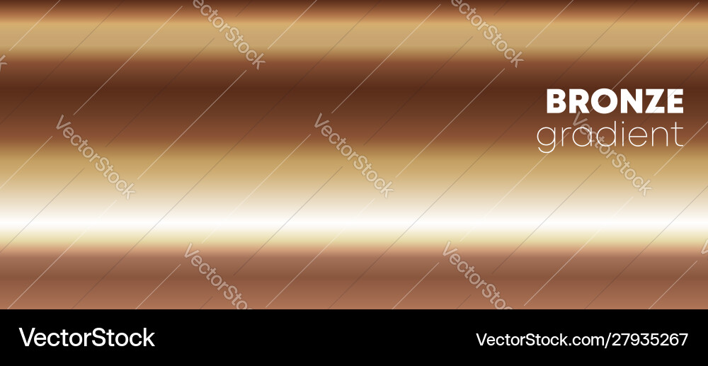 Bronze gradient texture background Bronze gradient texture background vector image