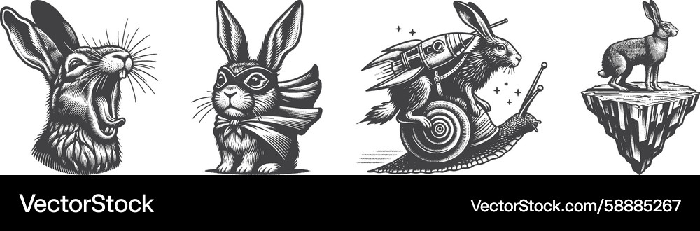 Harees Vector Hare Vector Images & Graphics for Commercial Use | VectorStock