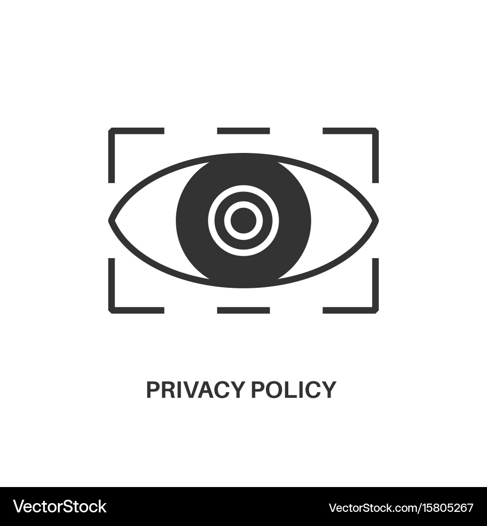 Privacy Protection Icon Vector Image