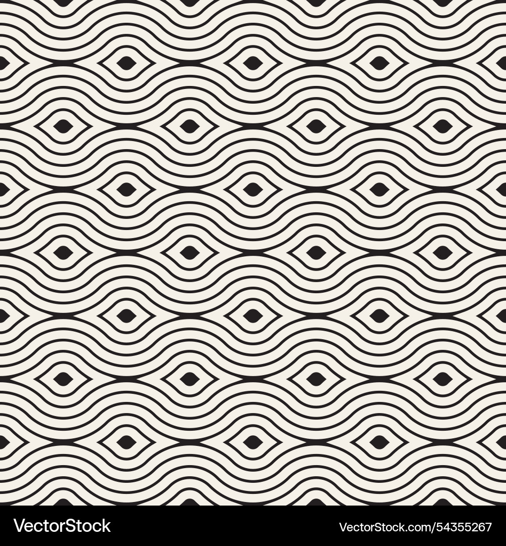 Seamless pattern repeating geometric elements Seamless pattern repeating geometric elements vector image