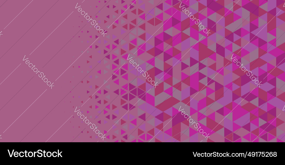 Abstract triangle colorful background Vector Image