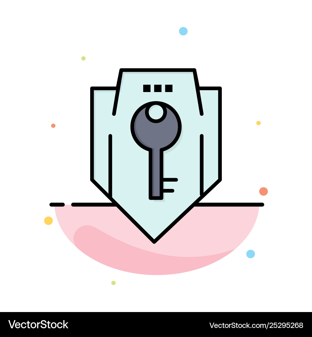 Access key protection security shield abstract Access key protection security shield abstract Vector Image
