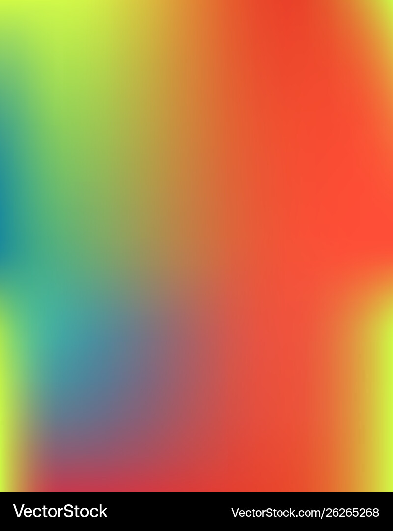 Gradient mesh painted in different colors Vector Image