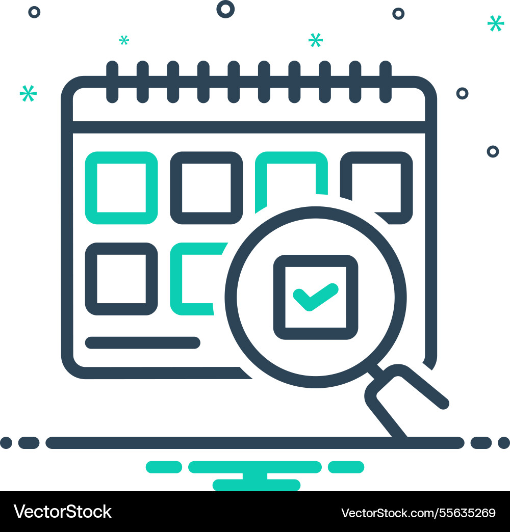 Save the date vector image