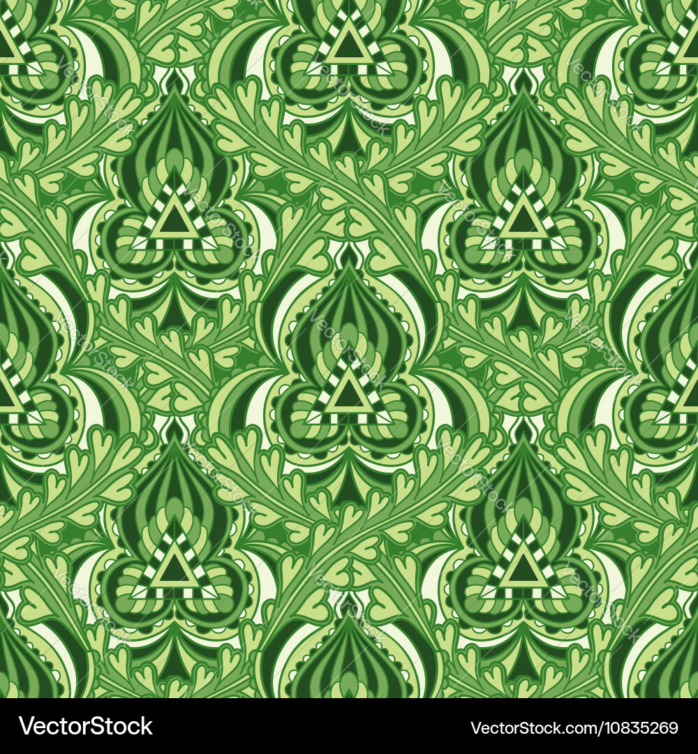 Seamless pattern in indian style Vector Image