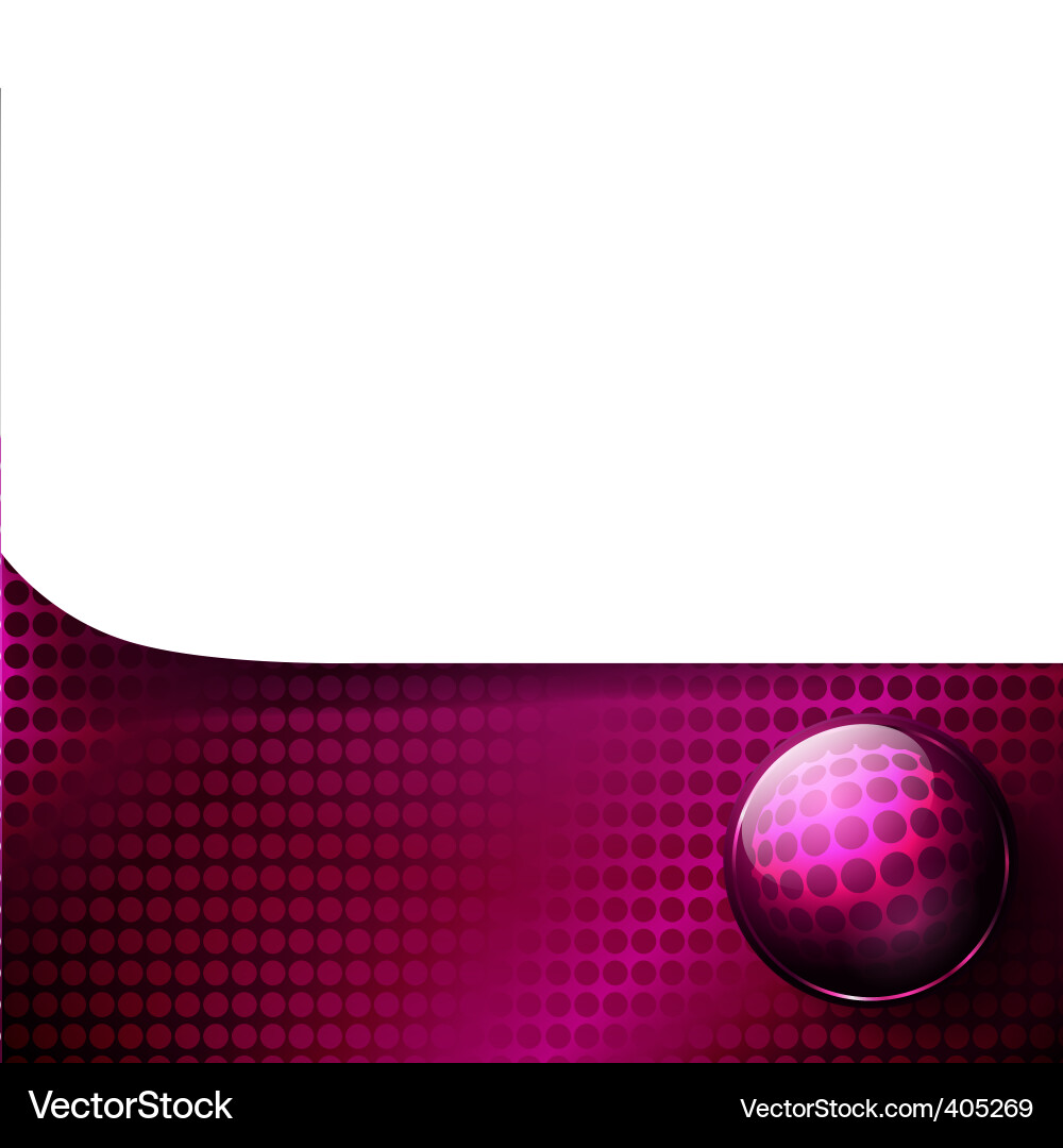 Template over tech background vector image