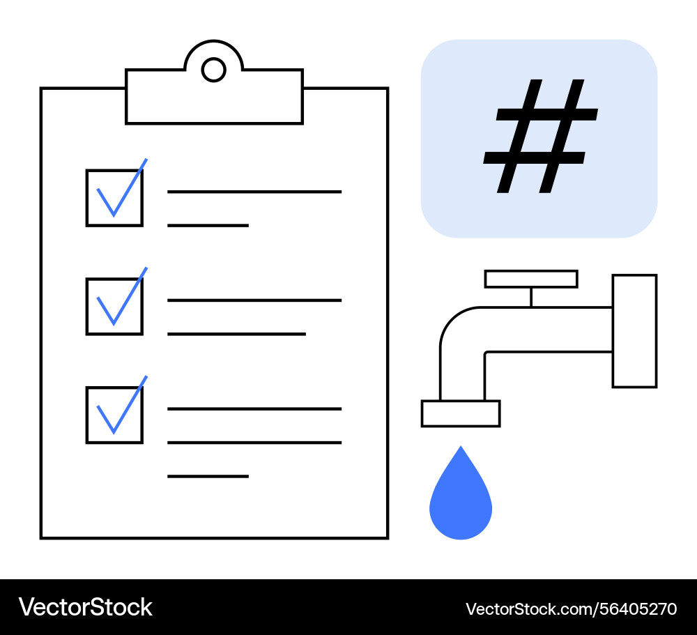 Checklist with completed tasks metadata tag icon Checklist with completed tasks metadata tag icon vector image