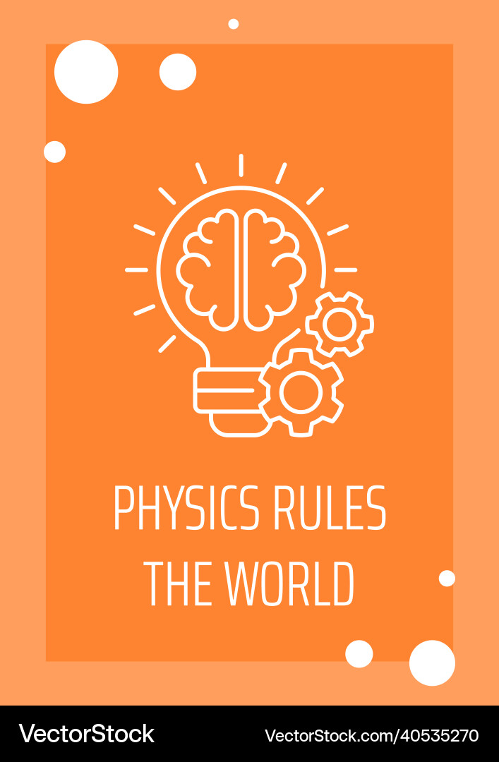 Congratulations to physicist postcard with linear Congratulations to physicist postcard with linear Vector Image