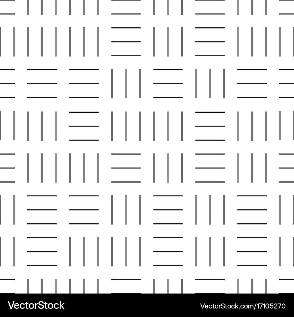 Geometric Dash Texture Pattern vector image