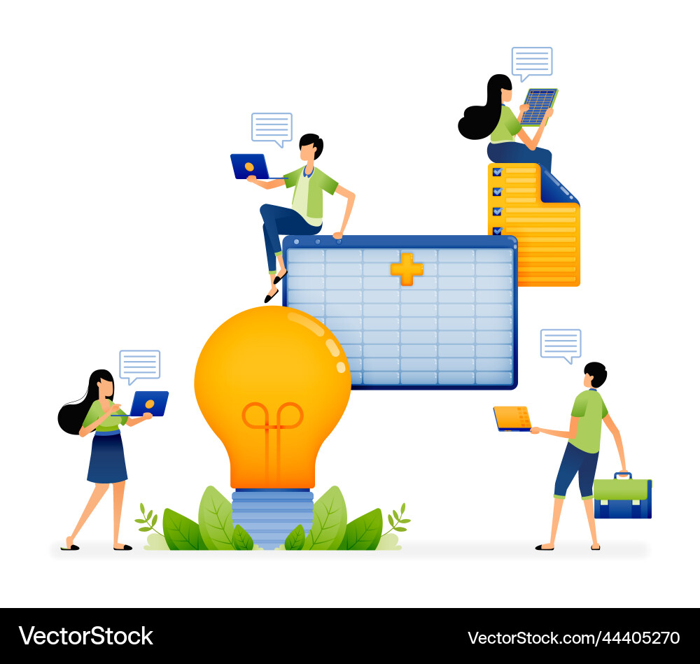 Ideas for more efficient bookkeeping using Vector Image