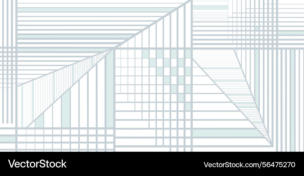 Minimalist grid pattern with pale blue lines Vector Image