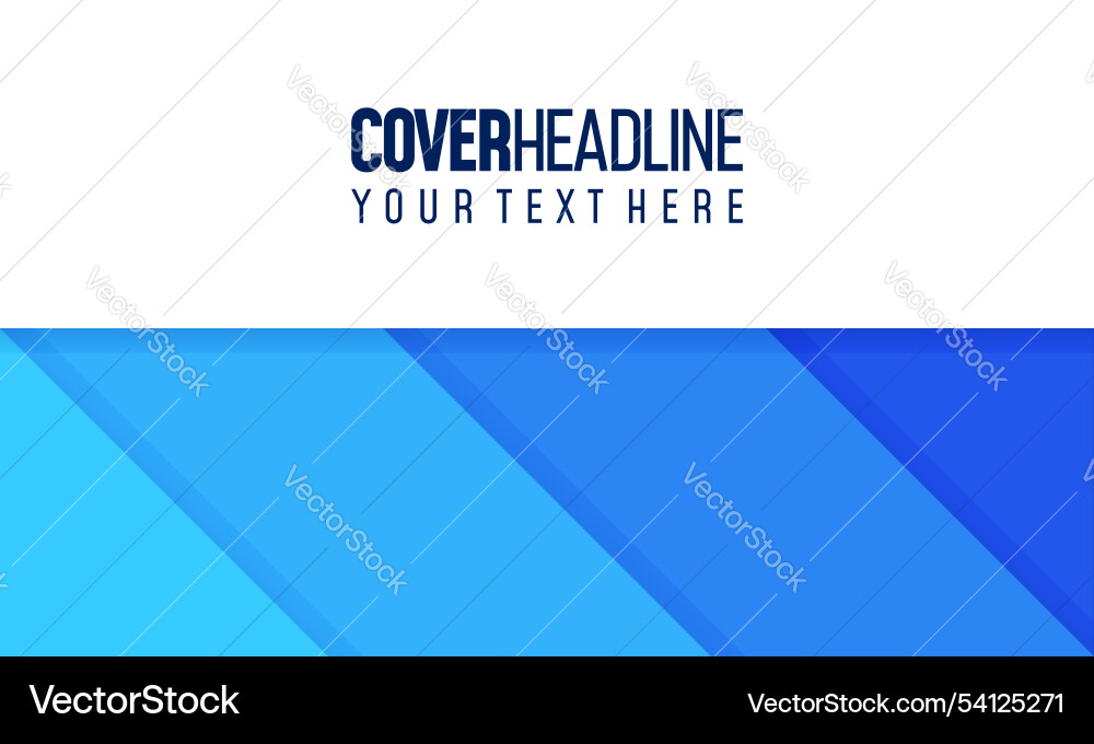 Blue papercut design background with overlap Blue papercut design background with overlap vector image