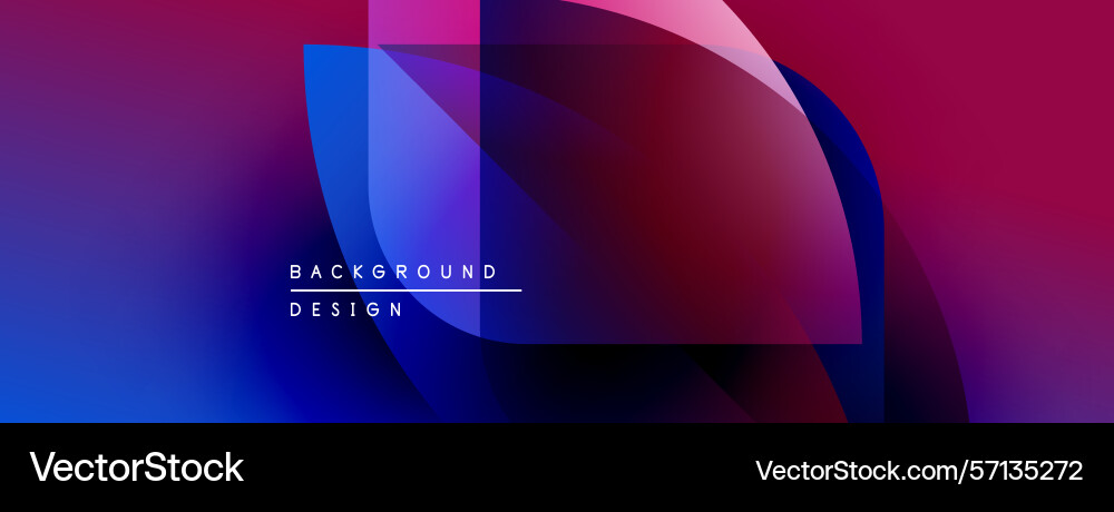Abstract background features overlapping shapes Abstract background features overlapping shapes Vector Image