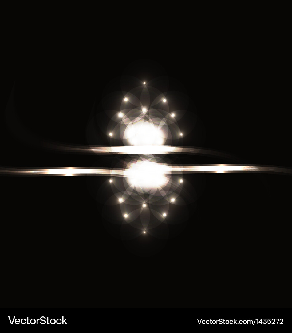 Hi tech background with element light effects Vector Image