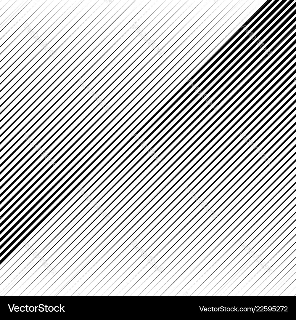 Sharp Diagonal Lines - Monochrome Pattern vector image