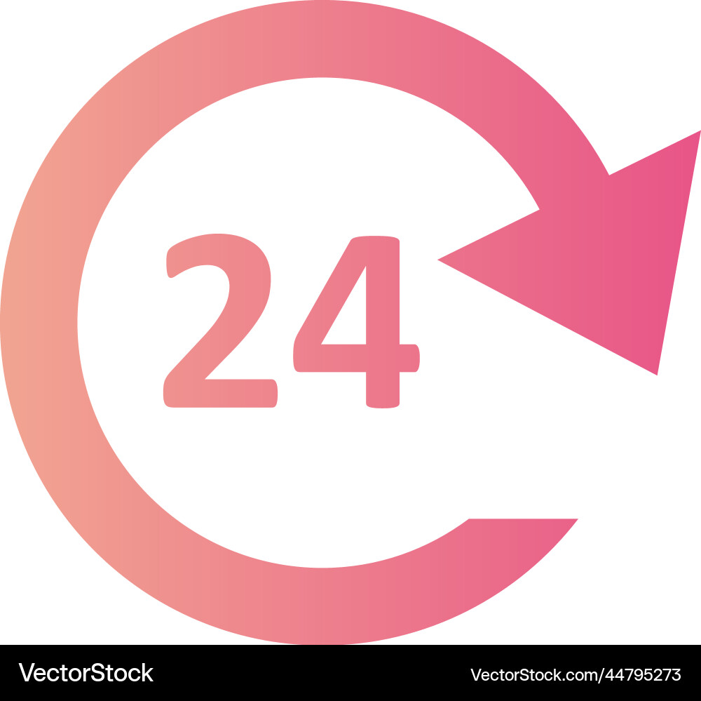 24 Service-Gradienten Universal Icon ui ux element Vektorbild