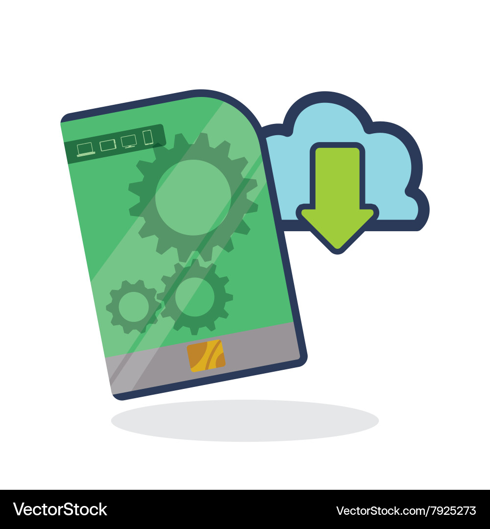 Development and software design vector image