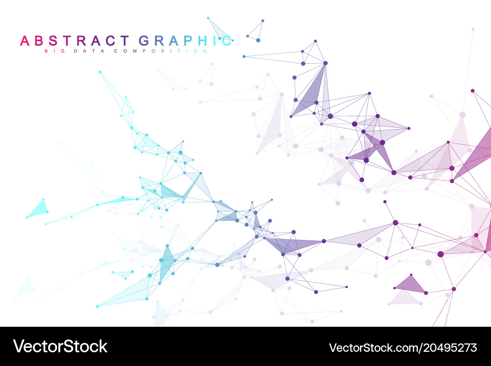 Global Network Data Connections vector image