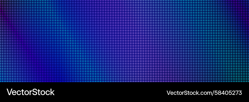 Led screen light background texture with pixel Led screen light background texture with pixel Vector Image