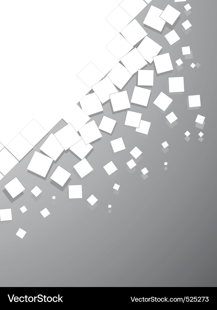 Modern Square Grid Background vector image
