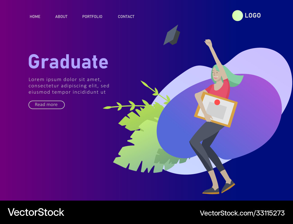 Set web page design templates with relaxed Set web page design templates with relaxed Vector Image