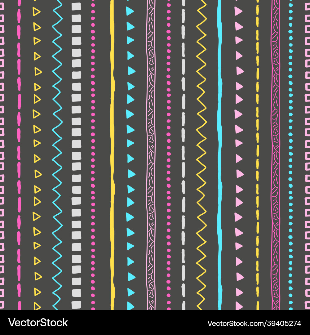 Abstract pattern with brush lines Abstract pattern with brush lines vector image