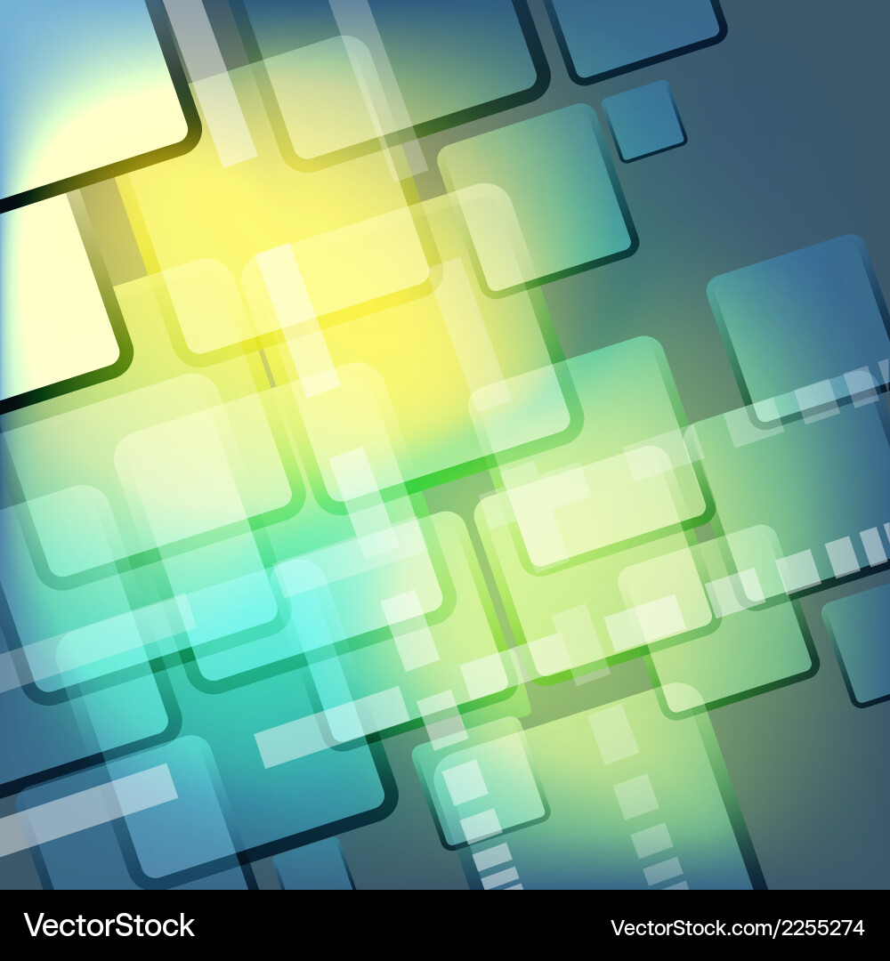 Chromatic Twilight Backdrop Vector Image