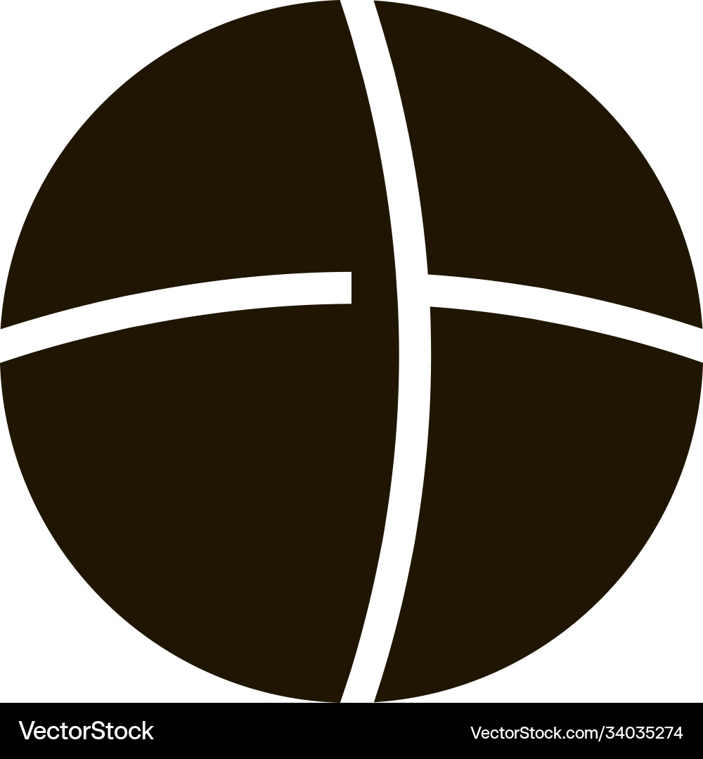 Scan head authentication icon glyph Vector Image