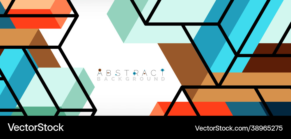 Abstract background 3d cubes cubic elements Abstract background 3d cubes cubic elements vector image