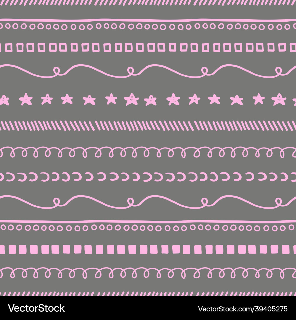 Abstract pattern with brush lines Abstract pattern with brush lines Vector Image