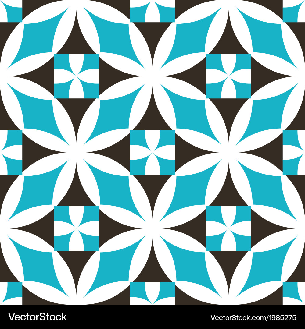 Overlapping circle mosaic Vector Image