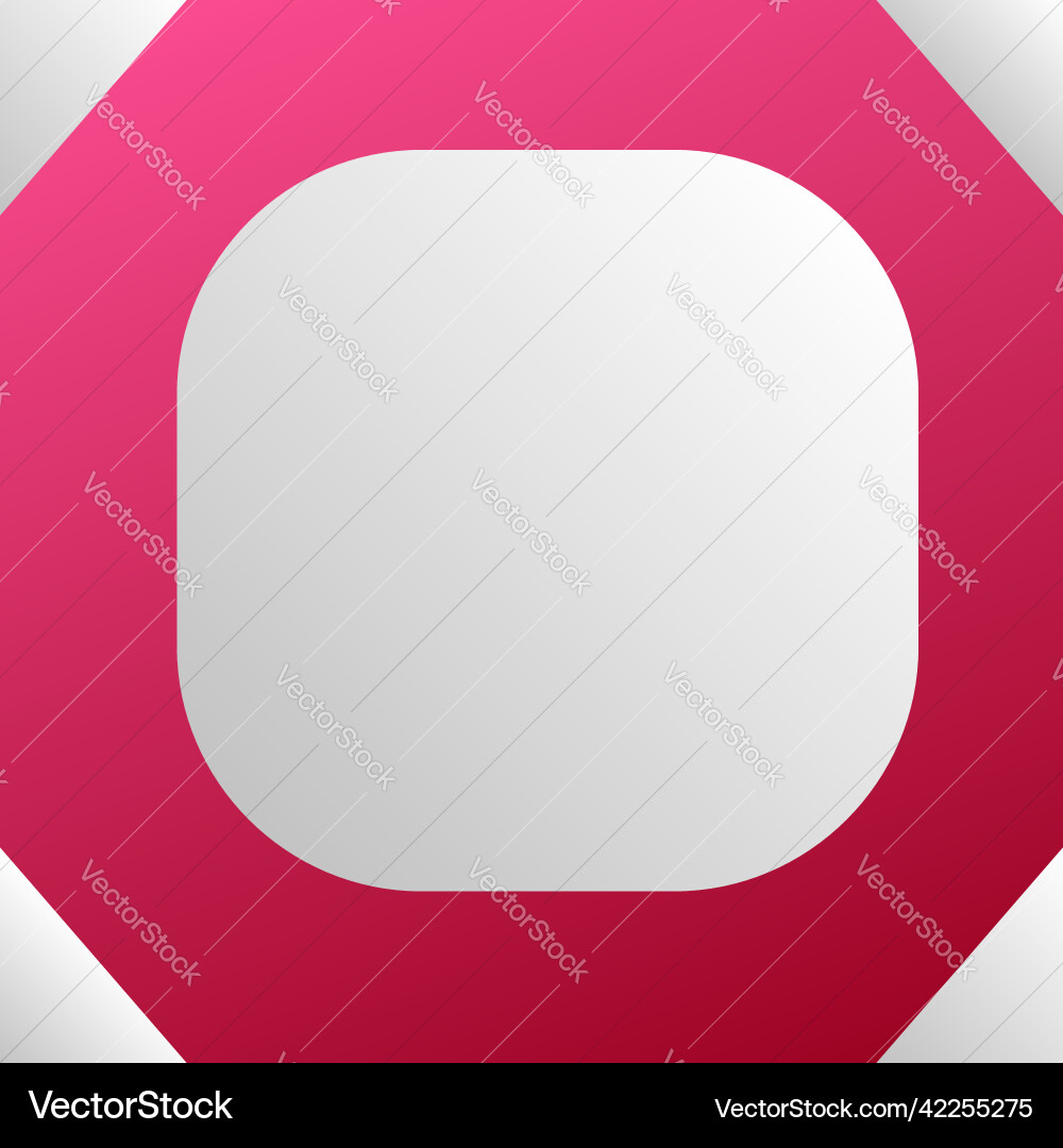 Square format abstract background backdrop simple Vector Image