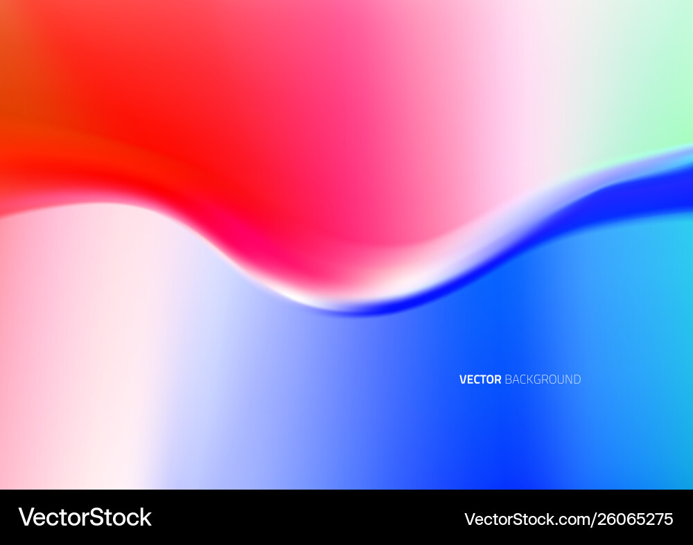 Wave liquid shape in multi color background Wave liquid shape in multi color background Vector Image