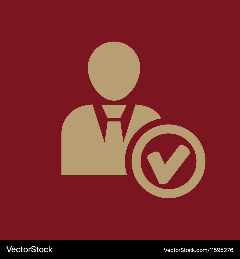 Add user icon friend and avatar symbol vector image