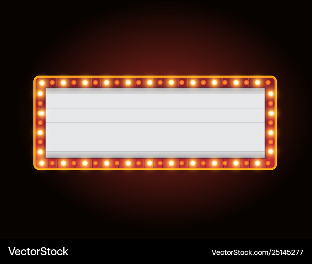 Brightly casino glowing retro letters neon Brightly casino glowing retro letters neon vector image