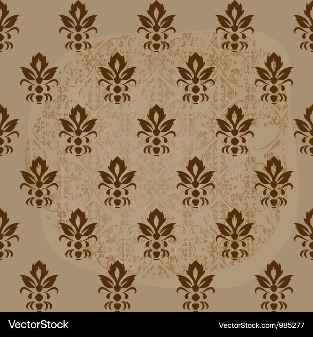 Crown pattern Vector Image